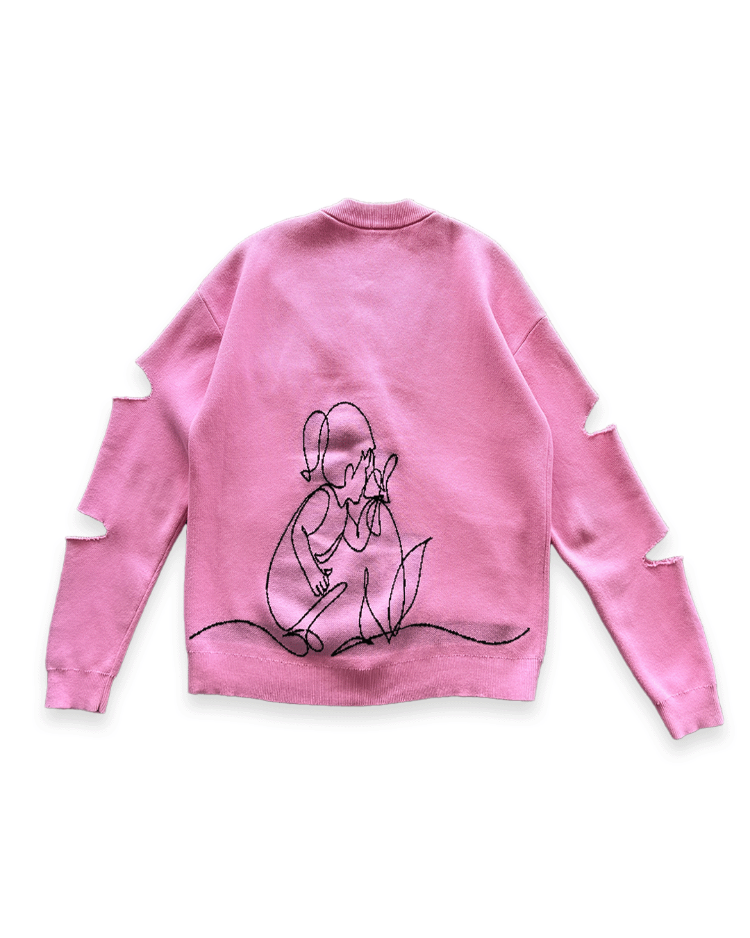 Pink Cardigan