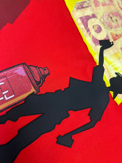 Red Graffiti Tee