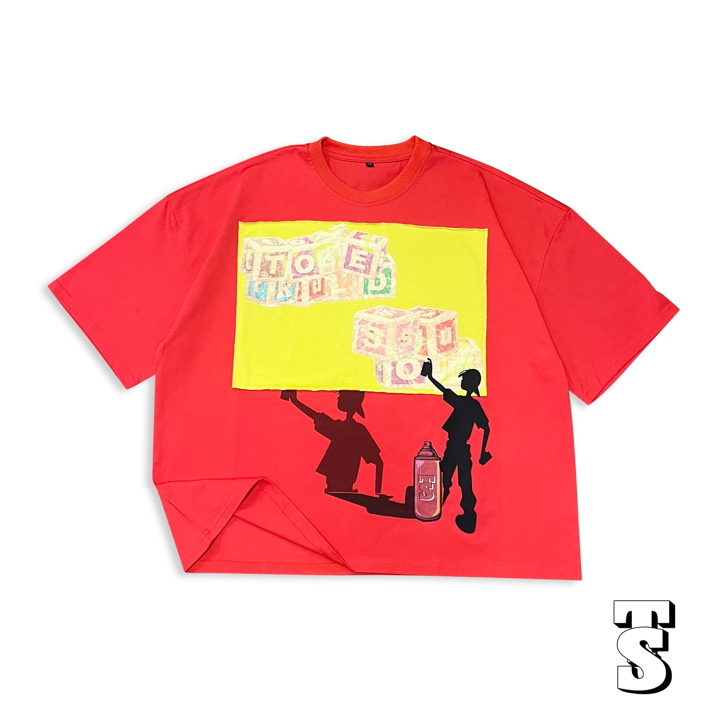 Red Graffiti Tee