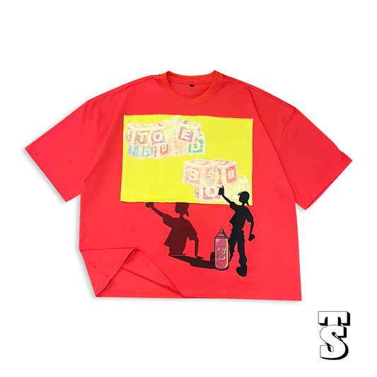Red Graffiti Tee