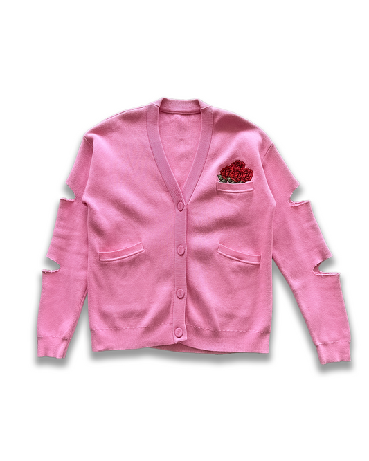 Pink Cardigan